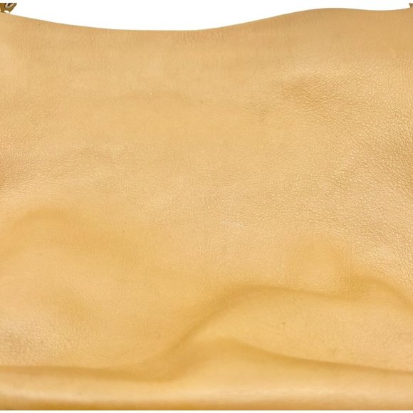 Coach Bucket Purse 11 x 10 x 3.5 Camel Leather Zip Closure Adjustable Strap - Picture 2 of 11